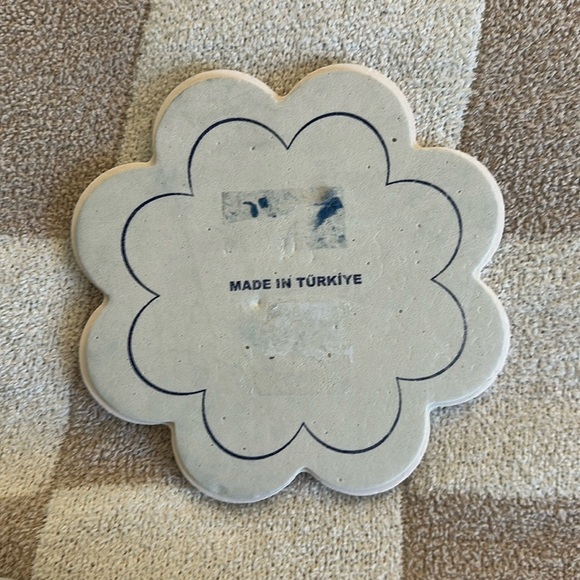 Floral ceramic made in turkey hot pot holder - Picture 3 of 3